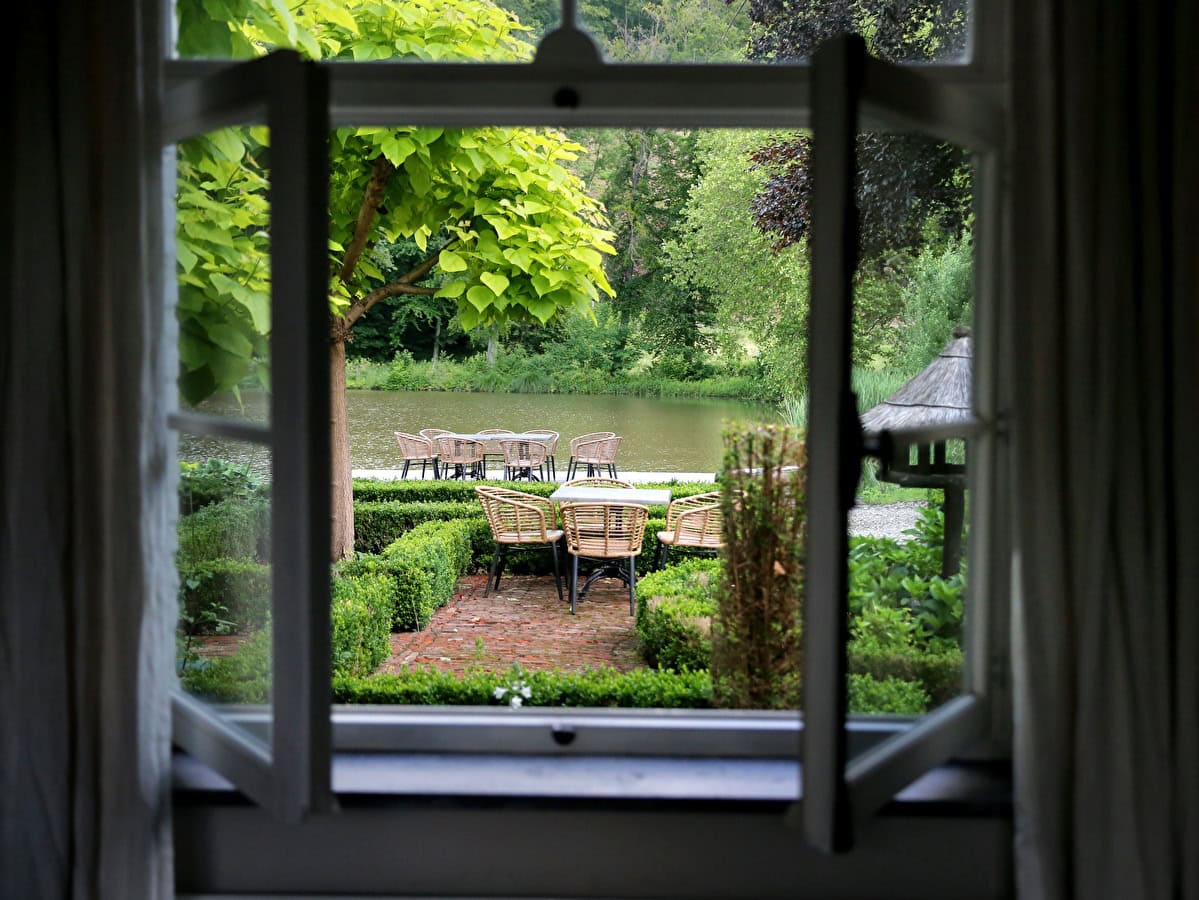 Uitzicht vanuit de kamer